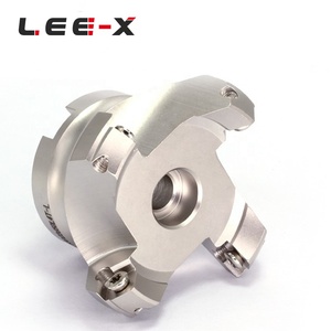 LEE-X <span class=keywords><strong>KM</strong></span> Máy Phay Mặt Lùi KM12 Trung Tâm Gia Công Thép Trái Xoay <span class=keywords><strong>45</strong></span> Độ Đầu Cắt CNC Cho SEKT1204 Chèn Cacbua - Product Image 2