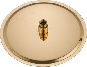 8-phun cảm ứng-làm sạch Chrome vòi hoa sen đầu, Delta vòi hoa sen đầu, vòi hoa sen đầu Chrome, 2.5 GPM Lưu lượng nước, Chrome - Product Image 2