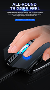 Ratón inalámbrico recargable G530 de alta calidad para ordenador, mouse silencioso para videojuegos, teclado de pc, touchpad - Product Image 6