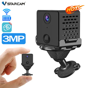 VStarcam CB71小型迷你摄像机夜视PIR运动检测wifi 1500 mha家庭安全电池摄像机 - Product Image 1