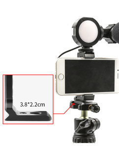 Cell Phone Matel Holder <strong>Mount</strong> Bracket Adapter Clip for Tripod Monopod Stick Stabilizer Camera Accessories - Product Image 5