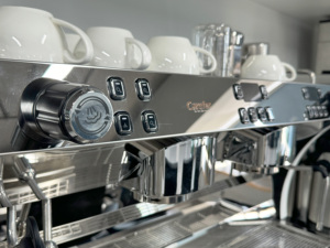 Кофейня, коммерческая профессиональная машина для приготовления эспрессо из нержавеющей стали, 2 группы, для бизнеса - Product Image 4