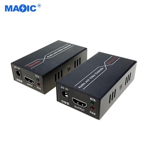 イーサネットCAT5e/CAT6HDMIエクステンダー60mを介したHDMItoRJ45LANネットワークエクステンダーコンバーター - Product Image 3