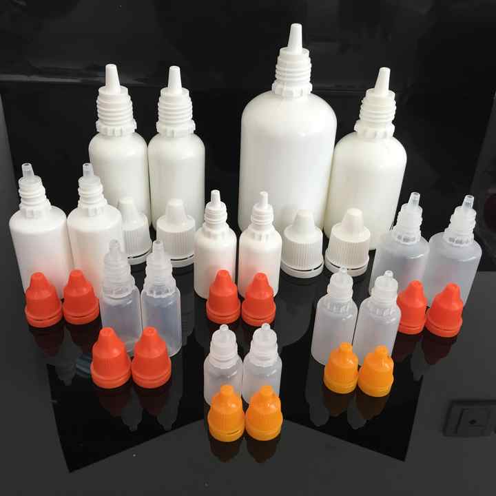 Secure Empty 5ml 10ml 15ml 20ml 30ml 50ml Plastic Eye Drop Bottles with Childproof Screw Cap Price