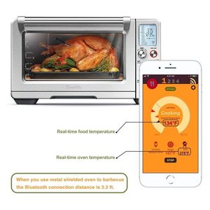 Termómetro Digital para carne y barbacoa, por aplicación inalámbrico con Control inteligente medidor de temperatura, sonda impermeable, DD1472 - Product Image 5
