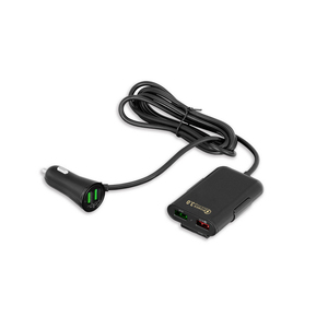 2024 HG 8A Front / Back Seat 4 Port USB Quick Charge 3.0 Car <strong>Charger</strong> for SmartPhone - Product Image 3
