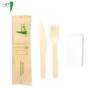 कस्टम लोगो डिस्पोजेबल कटलरी 160 मिमी आकार मुक्त नमूना उपलब्ध 24 पीसी कटलरी जैसे वाणिज्यिक खरीदारों के लिए - Product Image 1