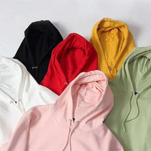 Kirlenme OEM işlemeli ekran puf baskı düz erkek tişörtü yüceltilmiş boş kazak özel logo hoodies