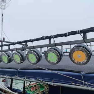 1200W <span class=keywords><strong>Cyan</strong></span> Cob <span class=keywords><strong>LED</strong></span>フィッシングライトに水フラッドルアーがイカと魚を水上に引き付ける