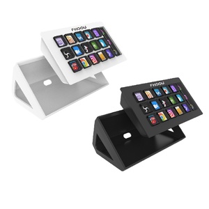 Mirabox 293s RGB retroilluminato Mini tastiera personalizzabile USB Live Streaming Controller per la programmazione di giochi per la plastica Win Mac - Product Image 1