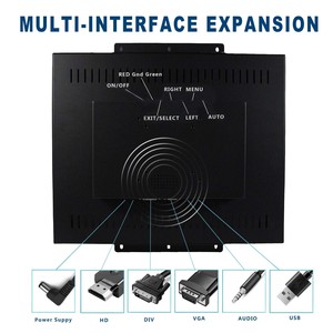 19Inch <strong>Monitor</strong> Resistance Signal <strong>Input</strong> Hd <strong>Dvi</strong> Vga High Bright Touch <strong>Monitor</strong> Industrial <strong>Lcd</strong> Display <strong>Open</strong> <strong>Frame</strong> 19 Inch <strong>Monitor</strong> - Product Image 3