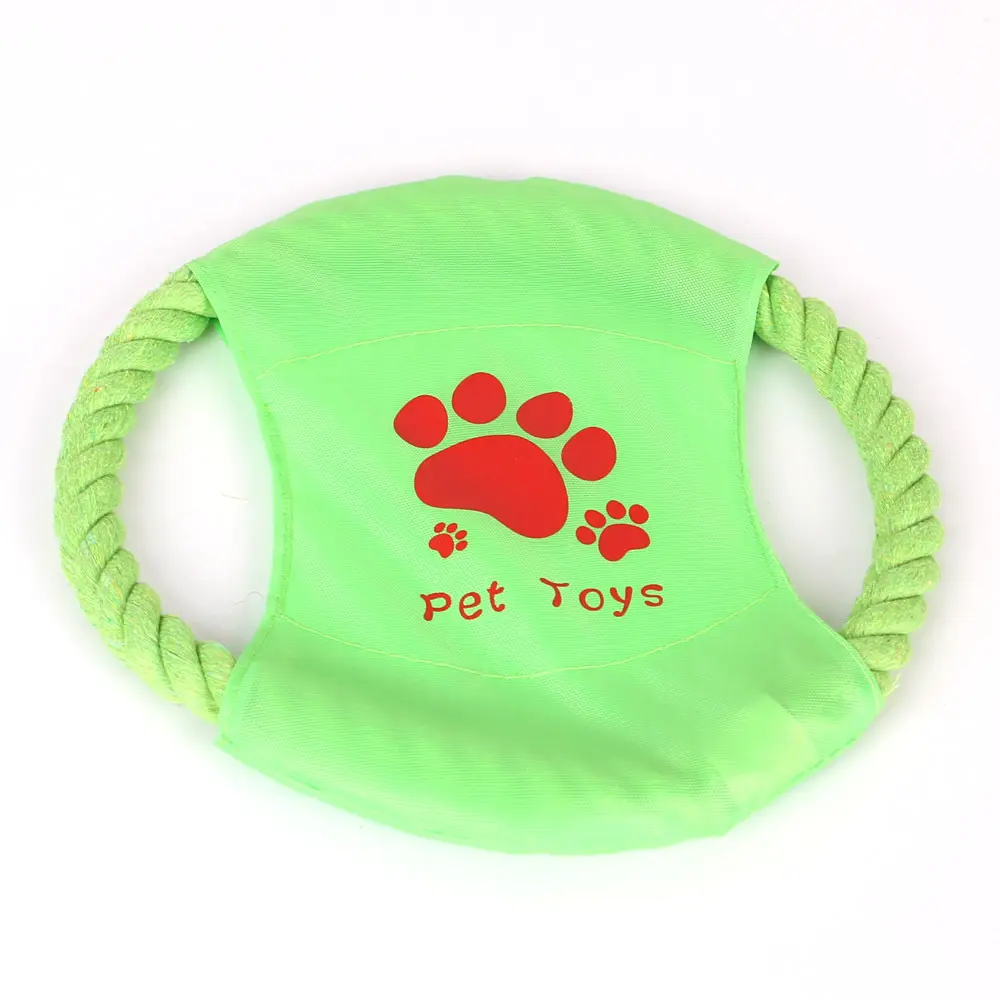 Nouveau Design de jouet d'entraînement doux pour animaux de compagnie, résistance Interactive, morsure de chien, jouets à mâcher, disques volants pour animaux de compagnie, frisbee pour chien