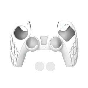 EVA Soft Skin Cover <strong>Case</strong> <strong>Shell</strong> for PS5 Gamepad <strong>Shell</strong> With Thumb Grips Protective Silicone <strong>Case</strong> for PS5 <strong>Controller</strong> - Product Image 5