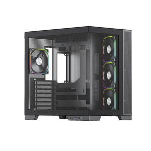 OEM Custom ATX Gaming Desktop Computer Case Torre media con panel frontal Vidrio templado Personalizado PC Computer Cabinet - Product Image 1
