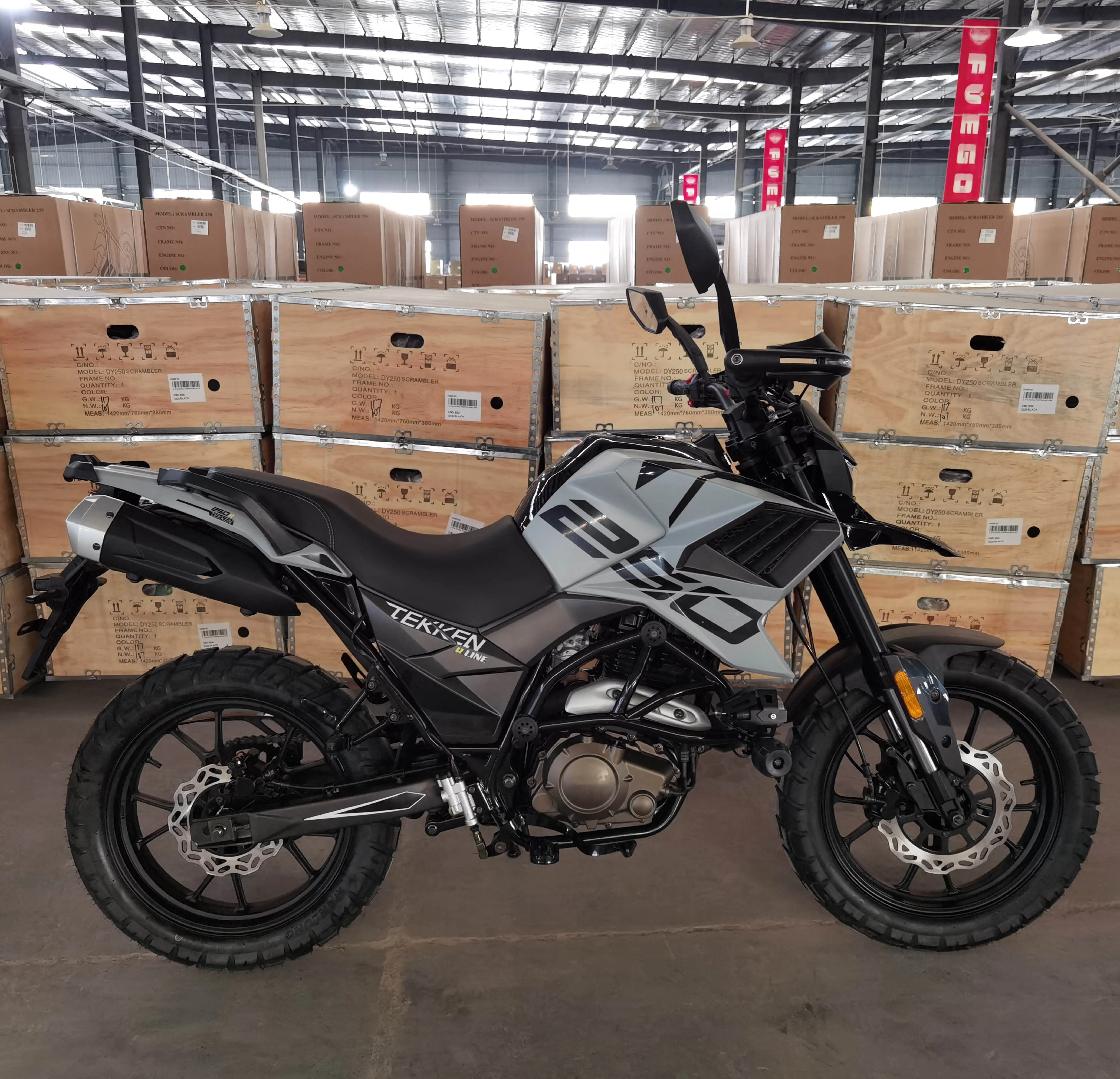 EEC 5 ABENTEUER REISE OFFROAD MOTOR BIKE SPORT FUEGO POWER TEKKEN MOTORRAD