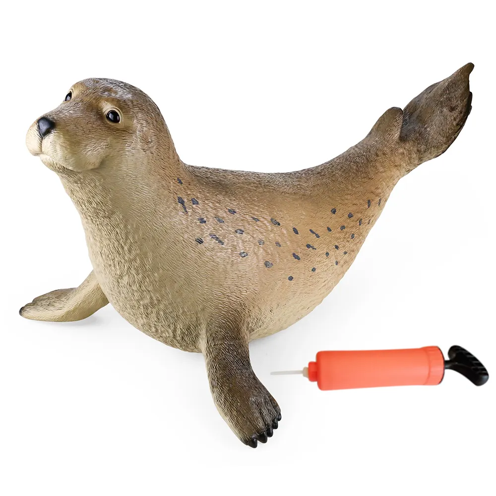 26 inches Vinyl hollow soft plastic inflatable vinyl sea lion model toy