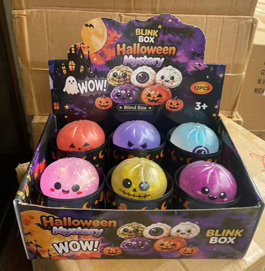 Design imprimé à la vapeur en pectine de style Halloween de 8,5 cm