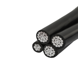 JKLYJ 1kV alçak gerilim 4x16mm2 XLPE PVC havai demet kablo ABC telli alüminyum iletken havai güç dağılımı için - Product Image 1