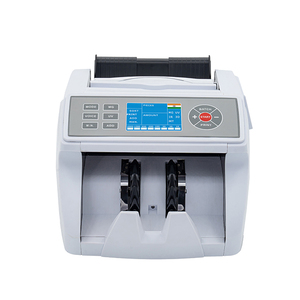 Máquina de conteo de billetes, contador de valor de moneda, doble pantalla - Product Image 2