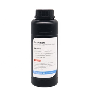 CMYK-tintas de inyección de tinta blanca para impresoras UV planas, 250ml/500ml, certificación MSDS, curva ICC