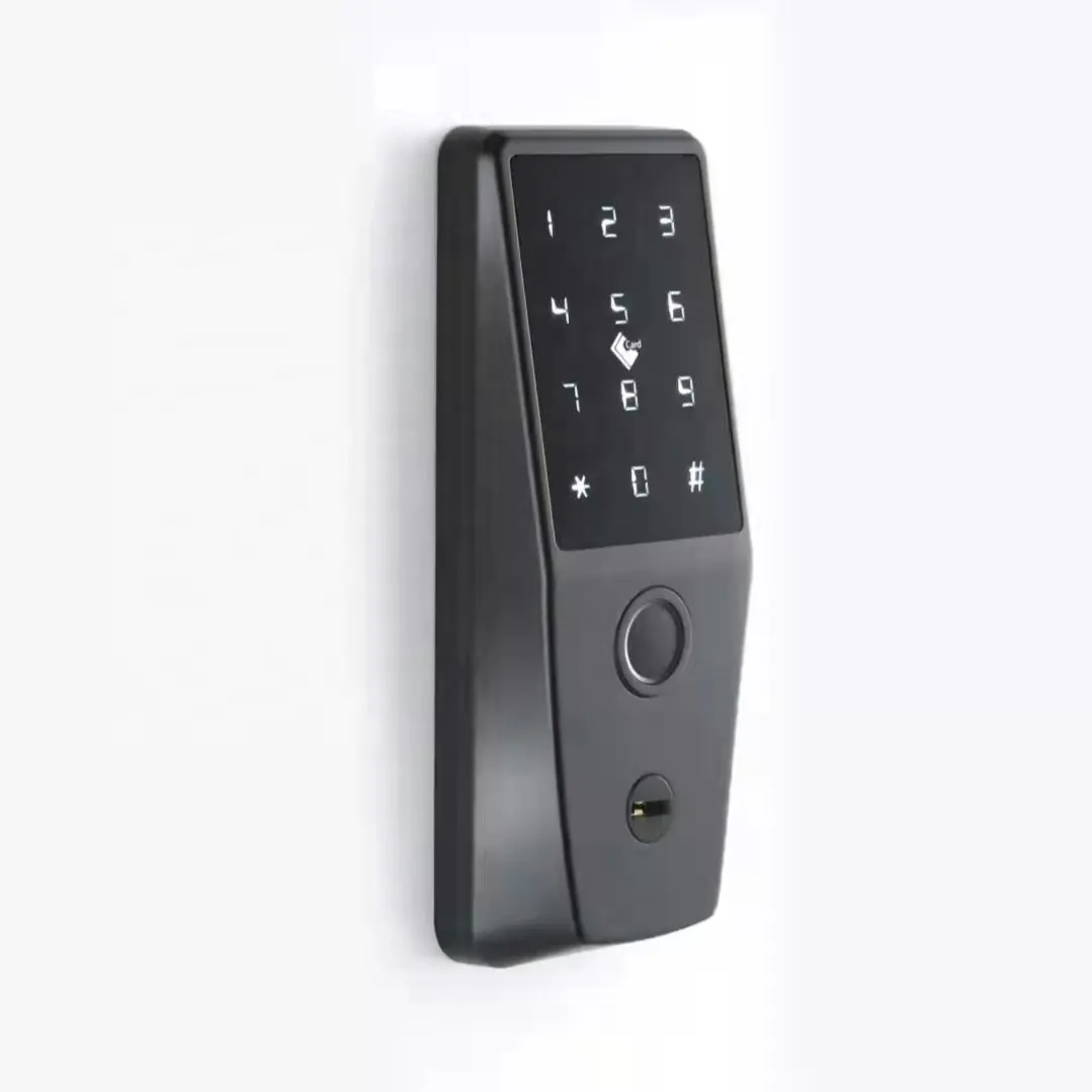 Maxal ล็อคอัจฉริยะใหม่ในบ้านแอป Tuya แป้นพิมพ์ด้วยลายนิ้วมือบลูทูธรหัสผ่านล็อคประตู