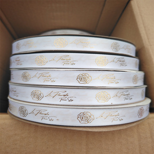 带有定制标志的情人节礼品包装定制丝带线轴 - Product Image 1