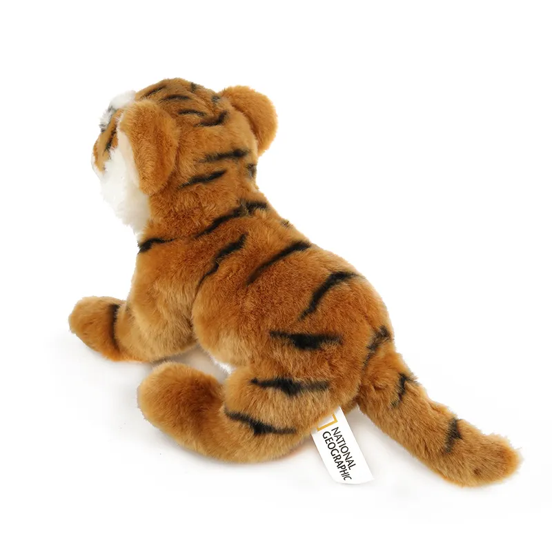 Fábrica personalizada Pp algodón suave juguetes niños cumpleaños regalo Tigre juguetes de peluche
