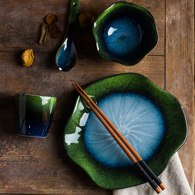 Vert et bleu