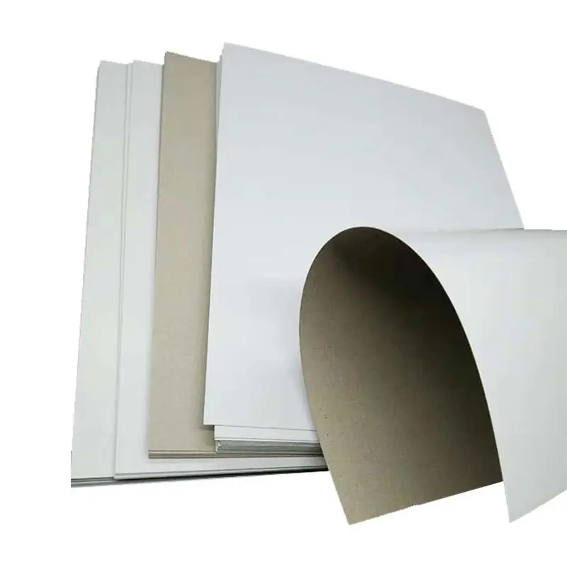 Papan dupleks 250-450g kualitas baik dengan kertas papan abu-abu/dupleks 79*109cm dalam lembar dari Vietnam