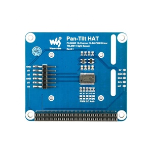 Scheda di espansione inclinazione Pan a due gradi di libertà PCA9685 TSL2581 modulo sensore di luce ambientale Raspberry Pi Camera