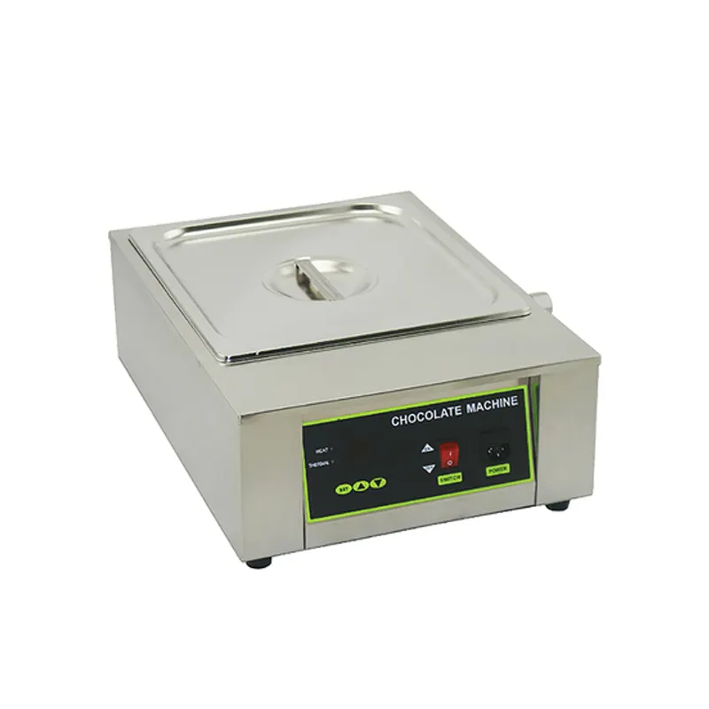 2 Tanks Chocolate Tempering Machine Best Electric Melting Equipment Commercial Chocolate Melter On Sale