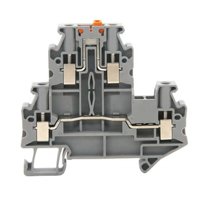 Precio de fábrica Alimentación a través del bloque de terminales Empuje en carril DIN Bloque de terminales de tornillo universal eléctrico - Product Image 5