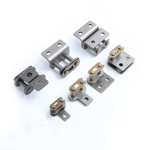 Hot bán 08A 08a-a1 08B 08b-a1 ANSI40-1-A1Connecting liên kết với mở mùa xuân Clip băng tải chuỗi file đính kèm phần Chuỗi liên kết - Product Image 3