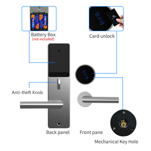 Elektronisches Türschloss für Hotels icherheit mit Smart Keypad und RFID-<span class=keywords><strong>System</strong></span> Schlüssel kartens oftware Schlafzimmer Riegel Digital Safe für Schlafzimmer