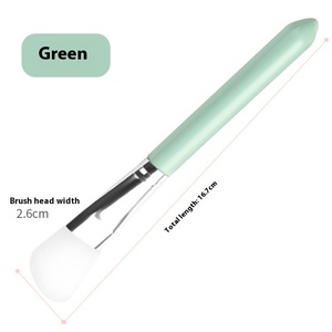 美容硅胶面膜软头刷扁平款用于沙龙和自制化妆单涂抹工具 - Product Image 6