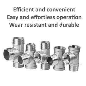 Thép không gỉ 201 304 316 Ống <span class=keywords><strong>TEE</strong></span> phù hợp SUS nam và nữ chủ đề <span class=keywords><strong>TEE</strong></span> phù hợp ống nước ống nước bằng <span class=keywords><strong>TEE</strong></span> phù hợp - Product Image 3