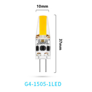 Wholesale <strong>G4</strong> COB Light Bulb AC/DC12-<strong>24V</strong> Dimmable 2W 3W <strong>LED</strong> Light Bulb <strong>G4</strong> <strong>LED</strong> Bulb COB Light Source for Halogen Lamp Replacement - Product Image 6