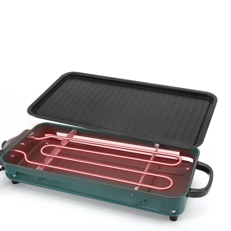 Vente en gros Fish Grill Barbecue Four Barbecue en acier inoxydable sans fumée Grills électriques