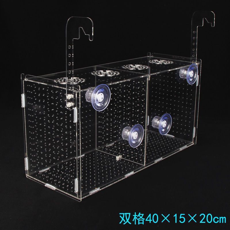 double compartment 40*15*20 (suction cup + hook)