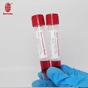 Burun veya boğaz çubukla 5/10/30 ml tıbbi Vtm Viral taşıma orta tüp tek kullanımlık virüs örnekleme tüpü - Product Image 2