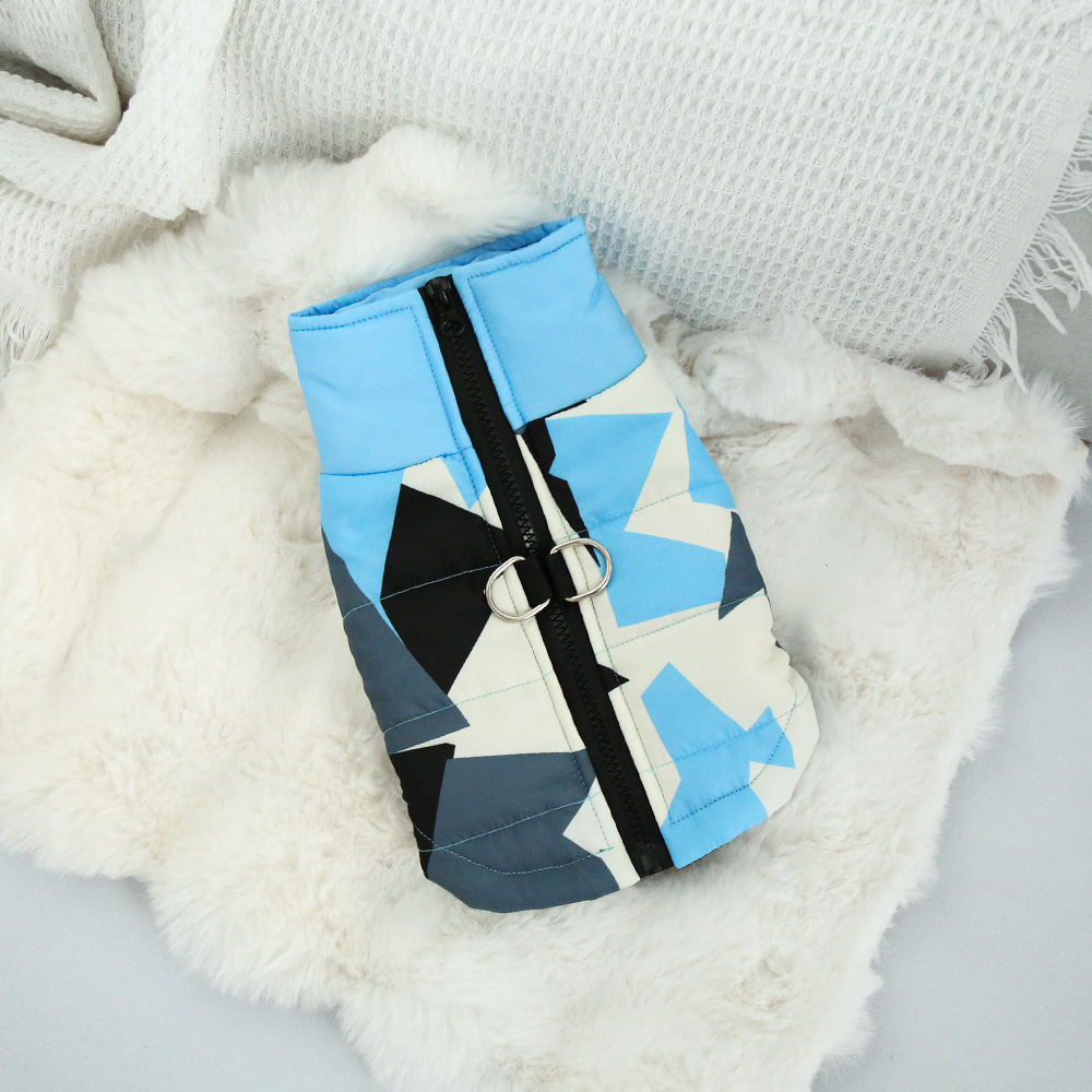 Camouflage bleu
