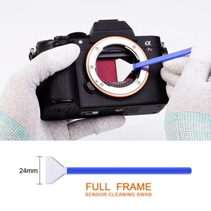 K & F konsept 24mm çubuk sensör temizleme tam çerçeve sensör temizleme çubukları temizleyici kiti - Product Image 5