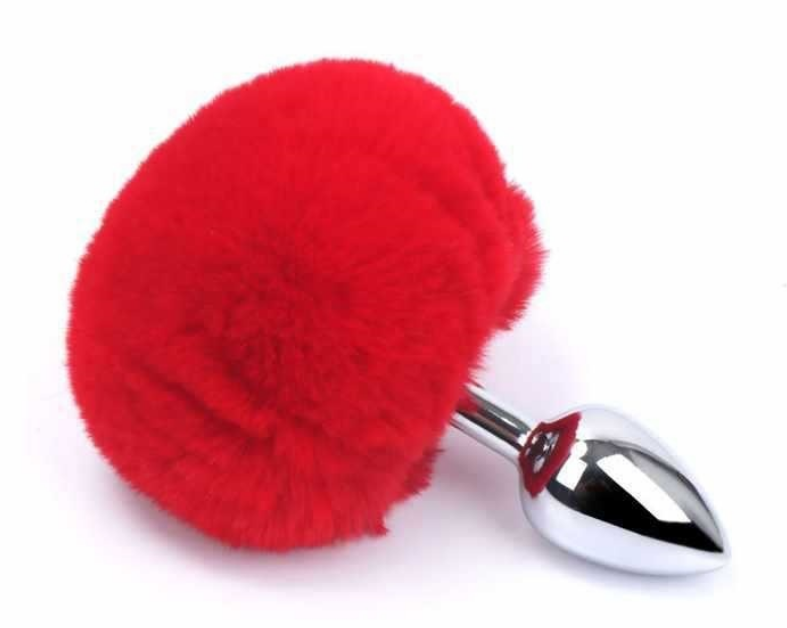 Rabbit tail-red