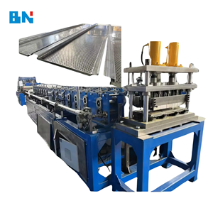 Barrière acoustique de bruit de micro-trou de chaussée de trafic extérieur mur insonorisé tuile formant la machine toit BN marque PLC - Product Image 1