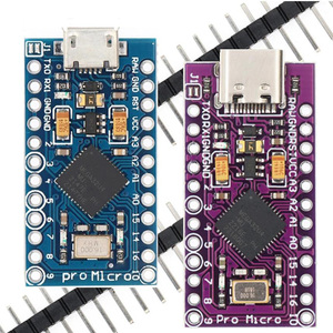 Pro Micro mit dem Bootloader ATmega32U4 5V/16MHz Modul Controller Mega32U4 Leonardo - Product Image 1