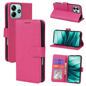 Business Folio Flip <strong>Wallet</strong> Mobile Phone Case for Redmi K80 Note 14 Pro K70 Ultra NFC Card Holder Magnetic Leather Cover for Men