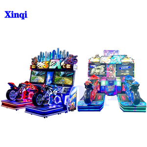 Аркадный мото для 2 игроков, аркадный мото для взрослых, аркадные игры с монетоприемным управлением, симулятор вождения, видеоигровые автоматы - Product Image 3