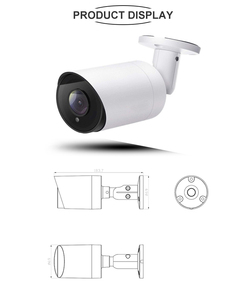 Cámara ip de 3mp impermeable IP67, 2 uds., LED de matriz IR, lente de 2,8mm, poe, compatible con plug and play, funciona con HIK POE NVR - Product Image 3