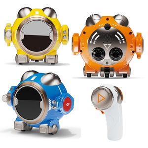 Juguete de robot de lucha electrónico inteligente para niños con control remoto con pantalla LED y características de baile sensibles al tacto - Product Image 1