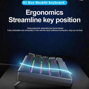 RGB Colorful Luminous Wired Mechanical Tactile <strong>Keyboard</strong> Portable Small <strong>Numeric</strong> Tablet and Laptop <strong>Keyboard</strong> - Product Image 3